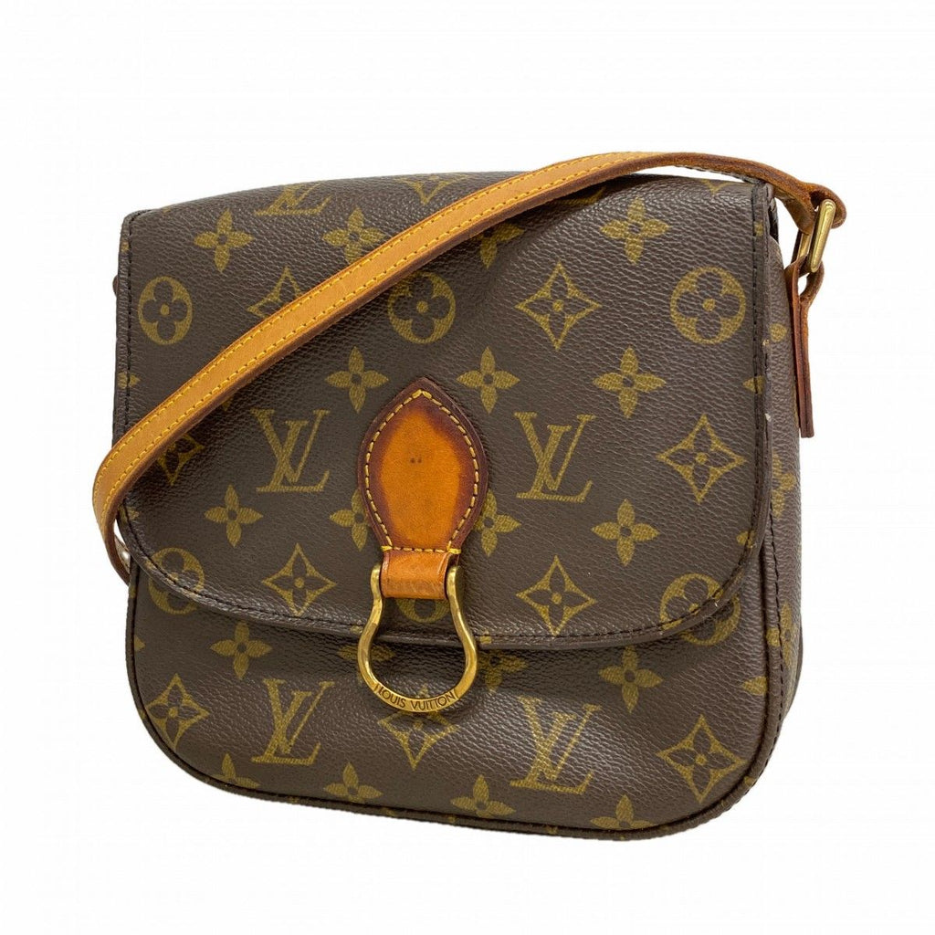 Louis Vuitton Shoulder Bag Monogram Saint Cloud PM Brown