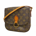 Louis Vuitton Shoulder Bag Monogram Saint Cloud PM Brown