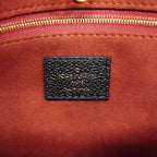 Louis Vuitton Handbag Monogram Empreinte Bicolor On The Go PM Black Beige 2-Way — view 5