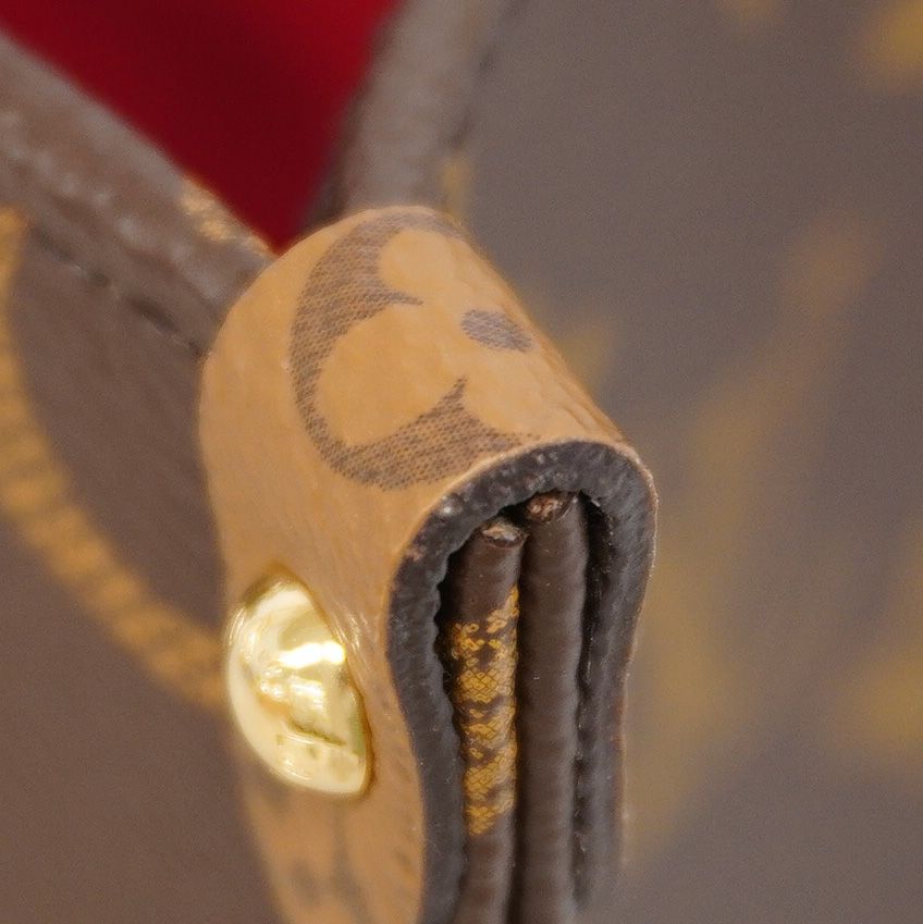 Louis Vuitton Handbag Monogram Giant Reverse On The Go PM Brown 2-Way — view 7