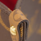 Louis Vuitton Handbag Monogram Giant Reverse On The Go PM Brown 2-Way — view 7