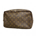 Louis Vuitton Pouch Monogram Trousse Toilet 28 Brown