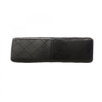Chanel Shoulder Bag Quilted Double Face Lambskin Black Gold — view 3