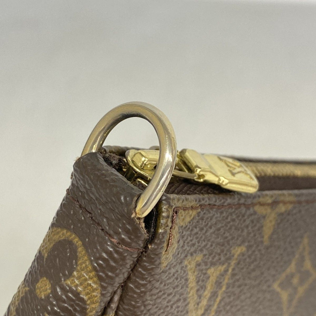 Louis Vuitton Pouch Monogram Pochette Soir Brown — view 7