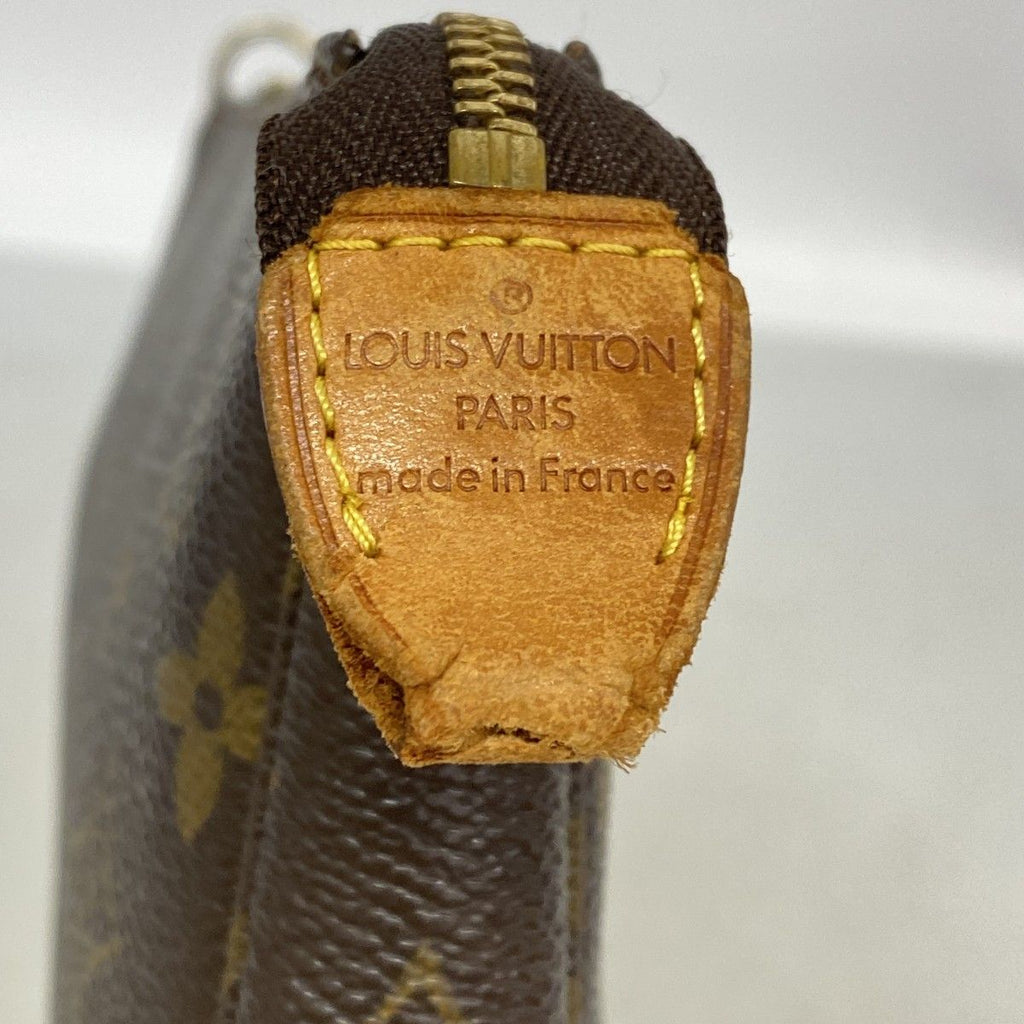 Louis Vuitton Pouch Monogram Pochette Soir Brown — view 5
