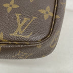 Louis Vuitton Pouch Monogram Pochette Soir Brown — view 8