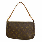 Louis Vuitton Pouch Monogram Pochette Soir Brown