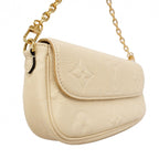 Louis Vuitton Handbag Monogram Empreinte Chain Cream 2-Way — view 2