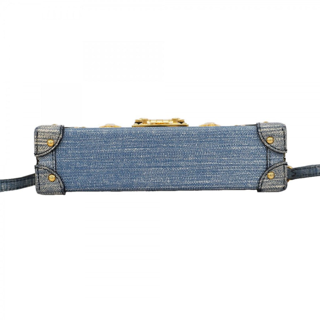 Louis Vuitton Shoulder Bag Blue — view 3