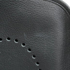 Hermes Shoulder Bag Taurillon Clemence Black Silver — view 8