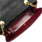 Chanel Shoulder Bag Diana Lambskin Black Gold — view 4