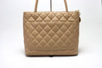 Chanel Caviar Leather Quilted Jumbo CC Logo Reissue Tote — view 2
