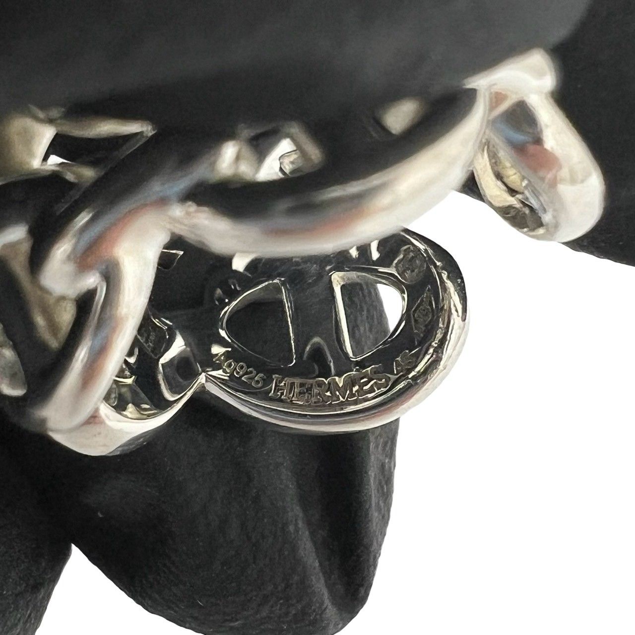 Hermes Ancene GM Ring 925 Sterling Silver — view 3