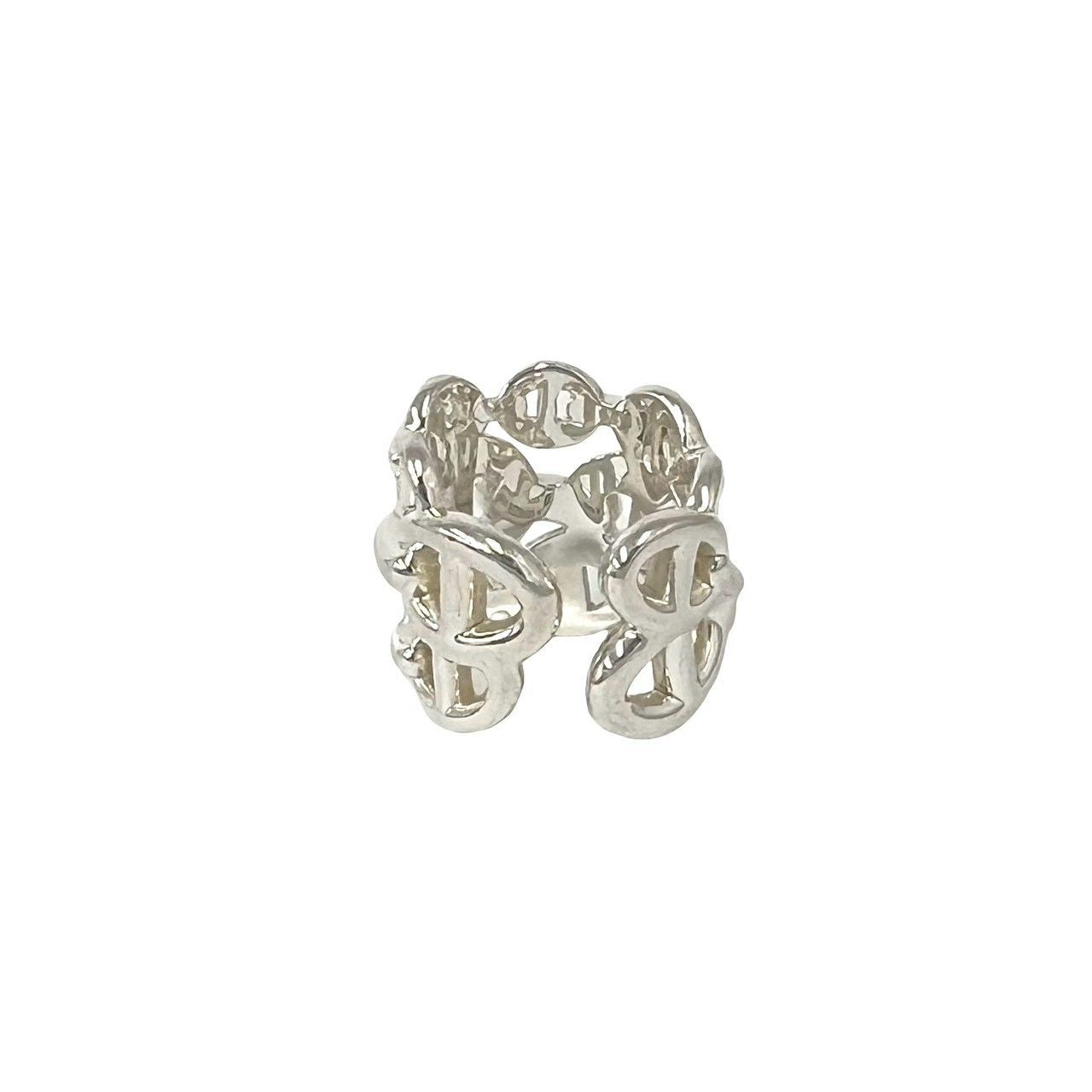 Hermes Ancene GM Ring 925 Sterling Silver — view 6