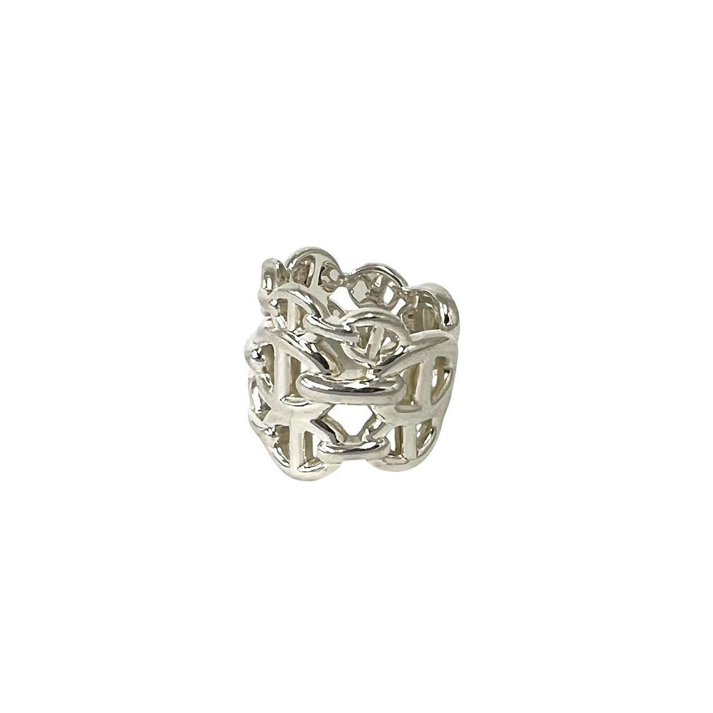 Hermes Ancene GM Ring 925 Sterling Silver — view 4