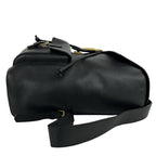 Gucci GG Logo Leather Backpack Black — view 6