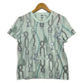Hermes Short Sleeve T-Shirt Light Blue