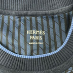 Hermes Short Sleeve T-Shirt Navy — view 3
