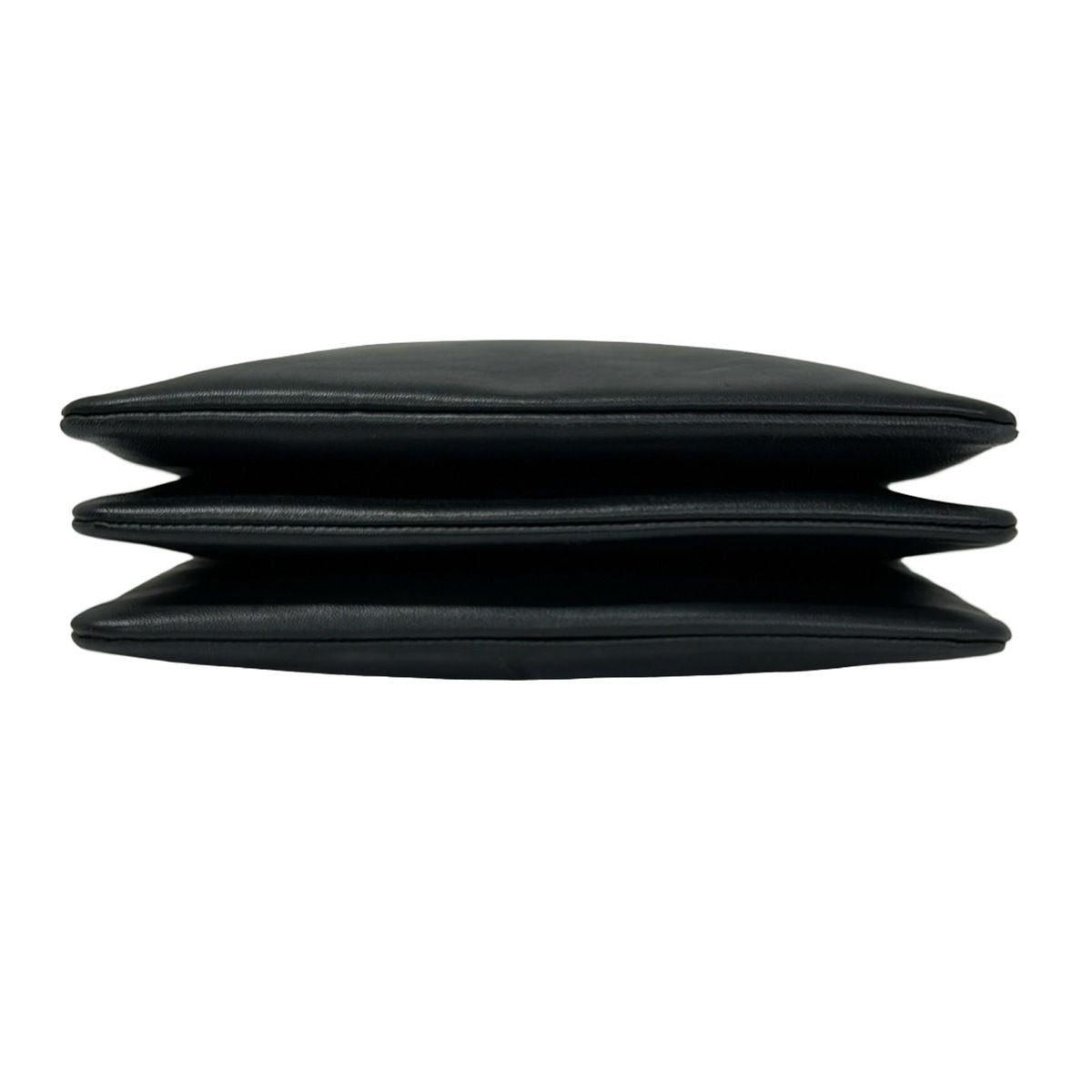 Celine Shoulder Bag Trio Large Black Leather — view 5