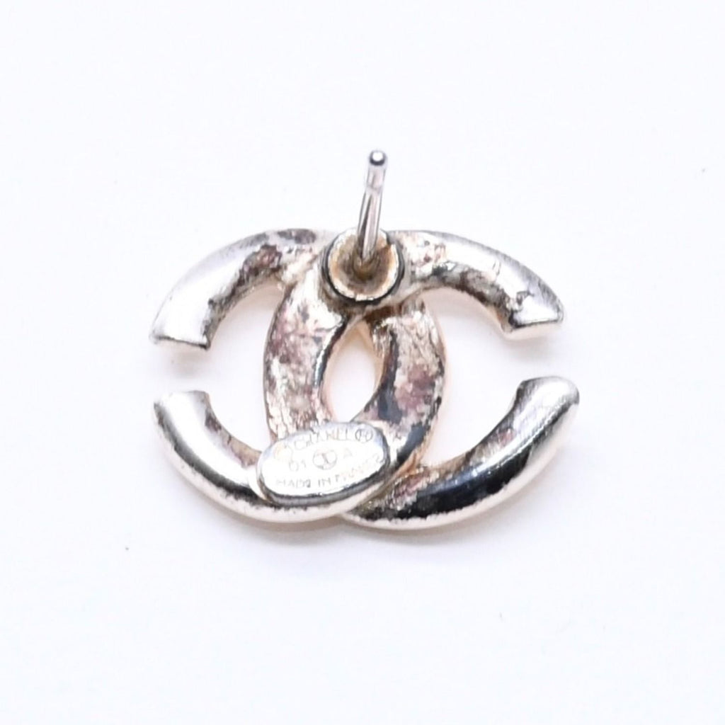 Chanel Earrings 10 Silver — view 8