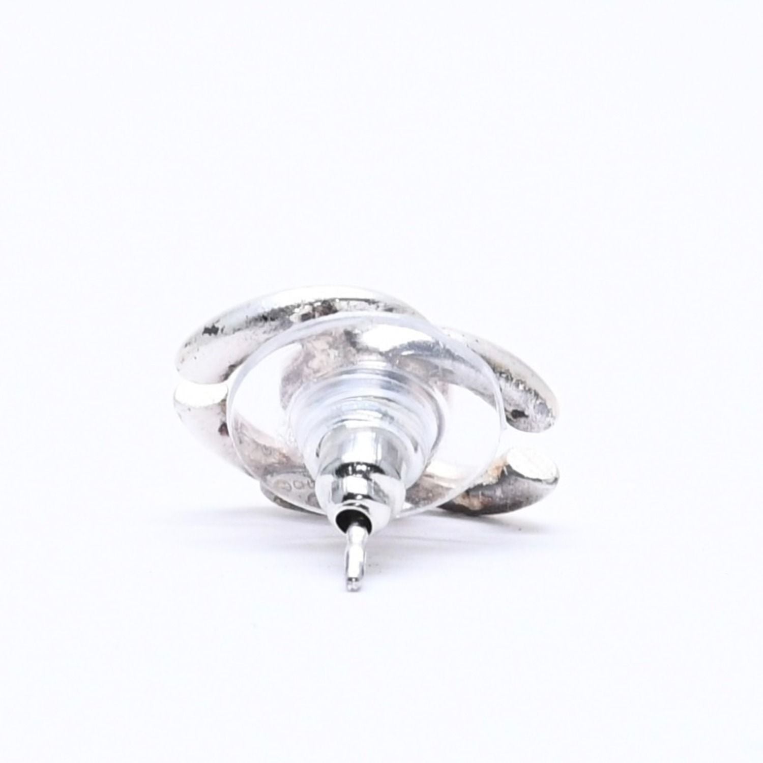 Chanel Earrings 10 Silver — view 7