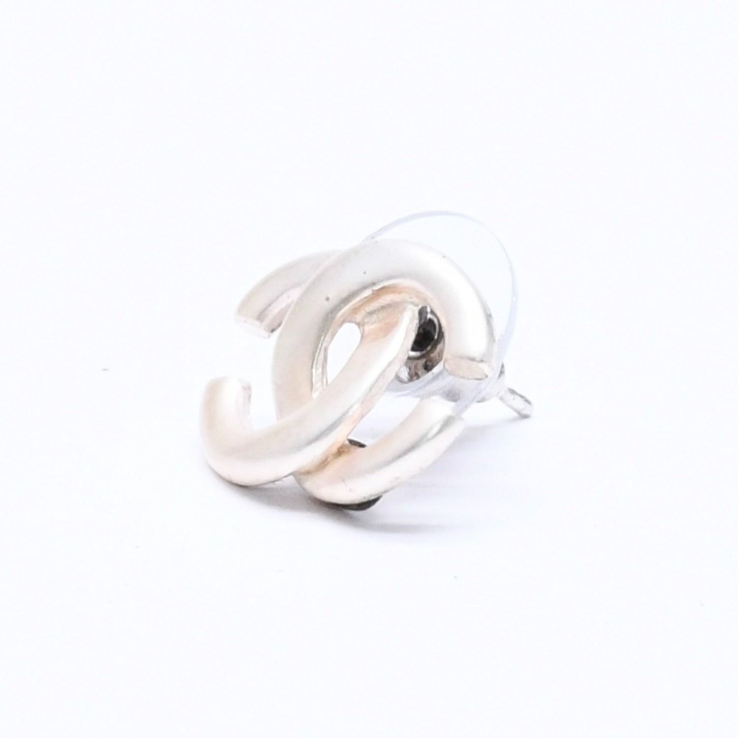 Chanel Earrings 10 Silver — view 3