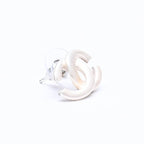 Chanel Earrings 10 Silver — view 4