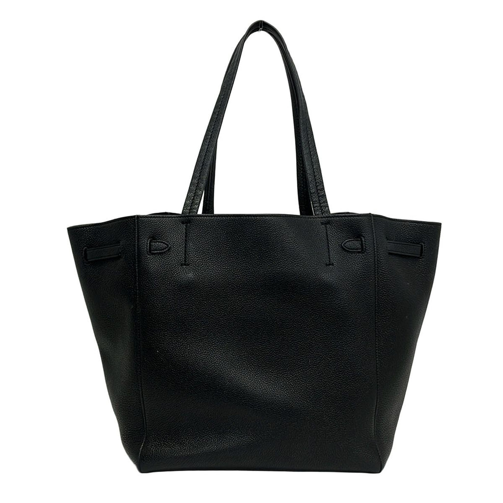 Celine Tote Cabaphantom Small with Belt Black Leather — view 3