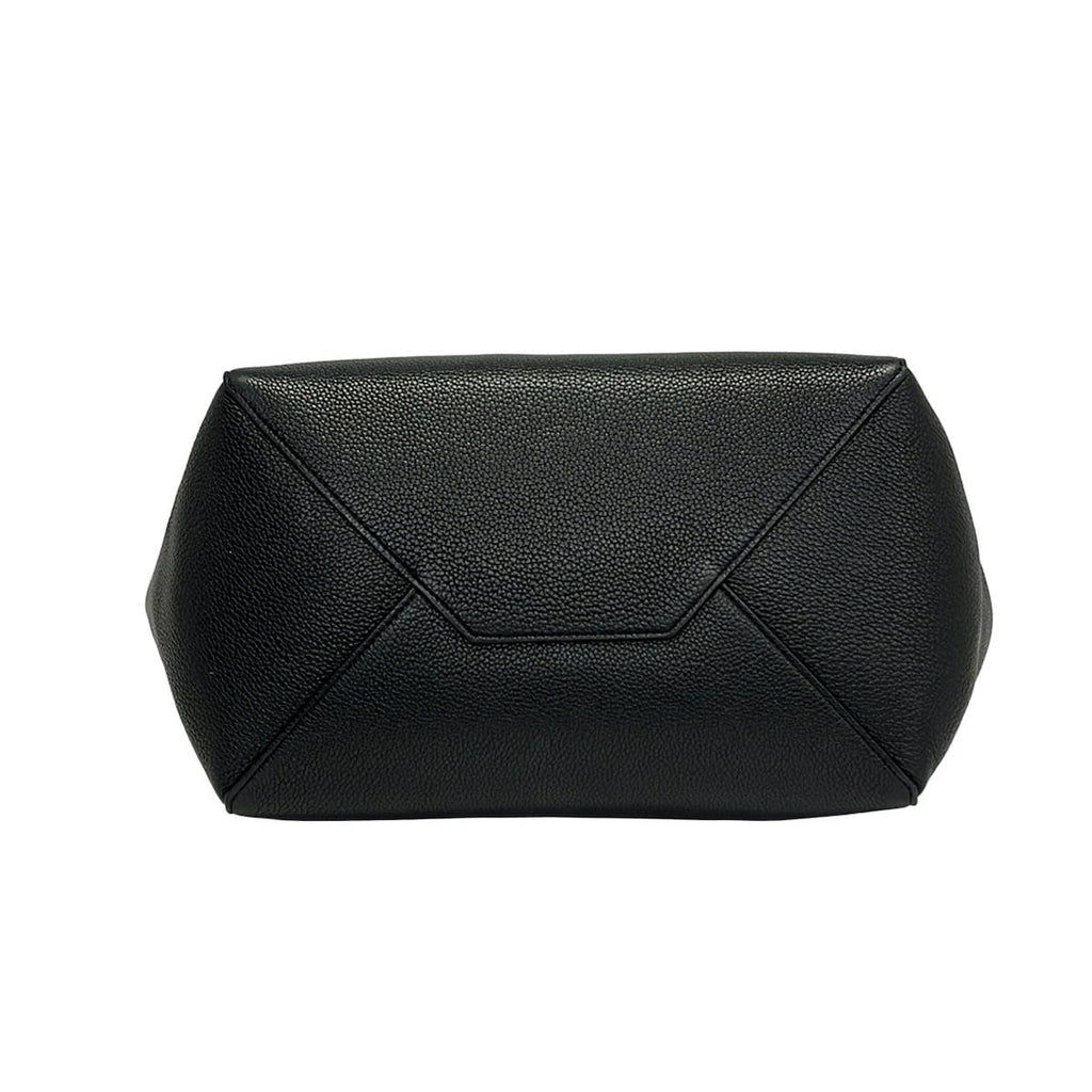 Celine Tote Cabaphantom Small with Belt Black Leather — view 5