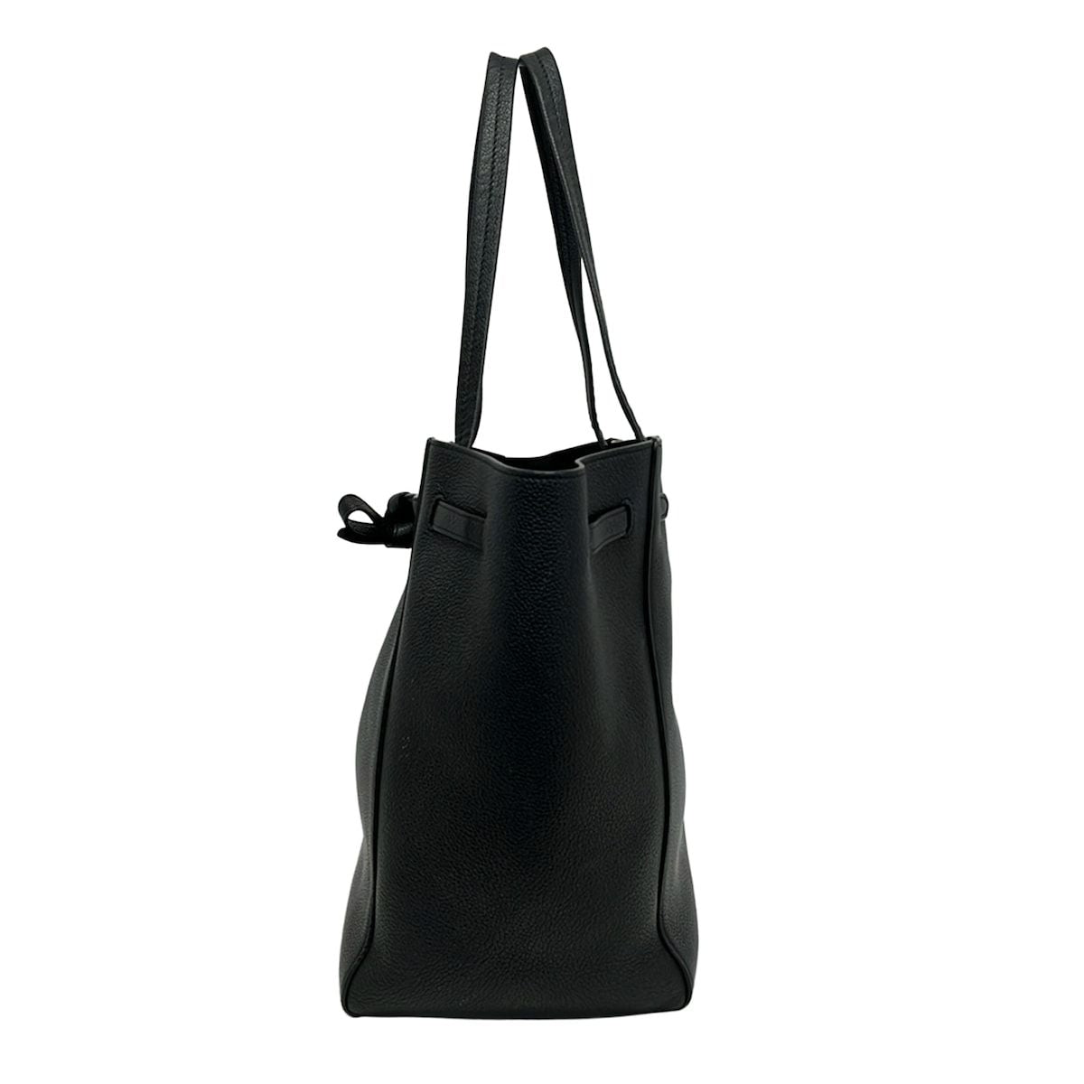 Celine Tote Cabaphantom Small with Belt Black Leather — view 2