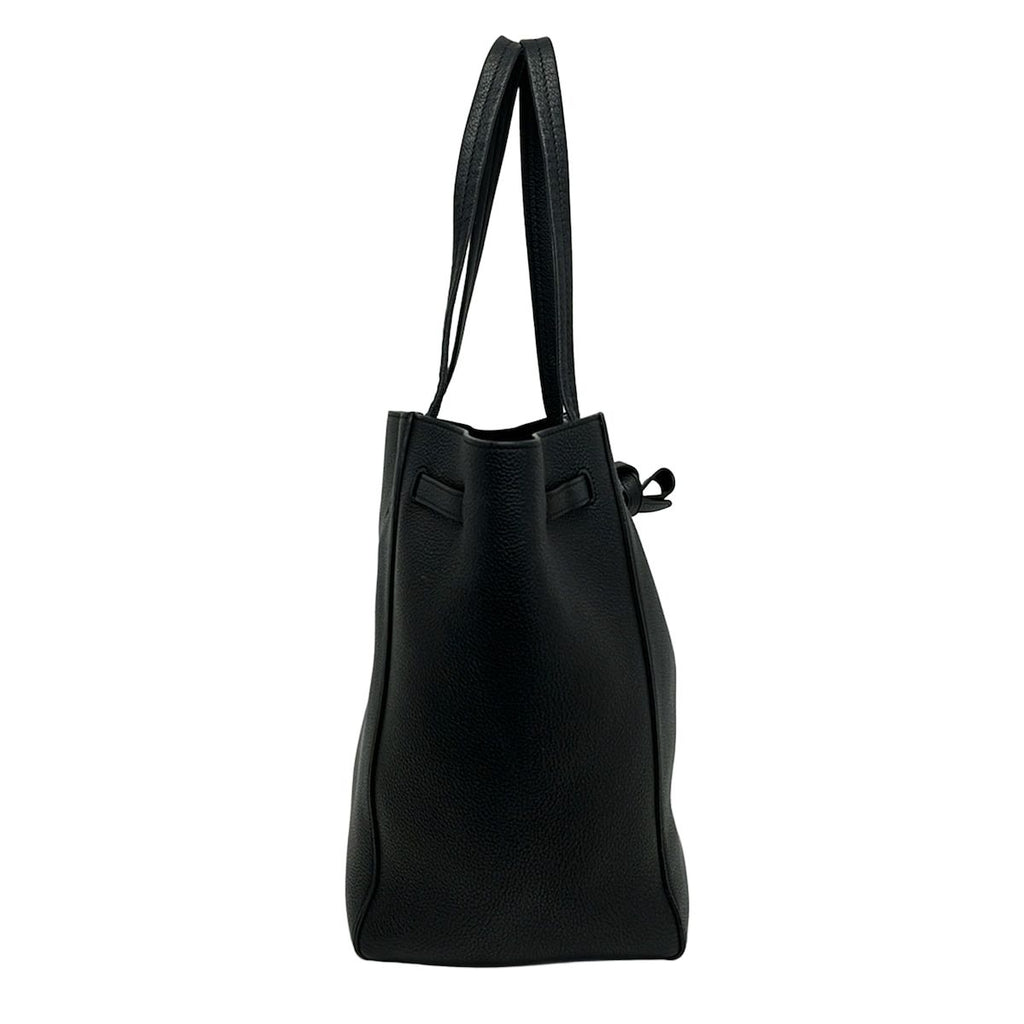 Celine Tote Cabaphantom Small with Belt Black Leather — view 4