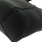 Celine Tote Cabaphantom Small with Belt Black Leather — view 6