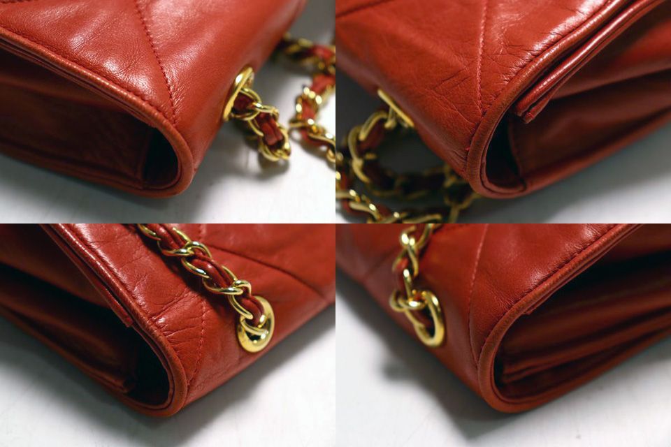 Chanel Quilted Lambskin Chain Shoulder — view 8