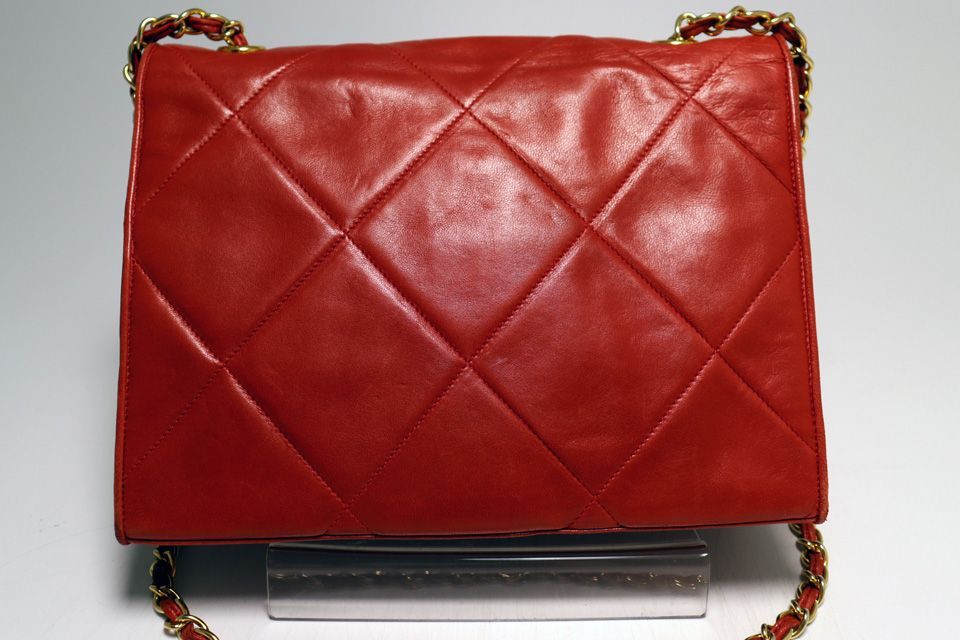 Chanel Quilted Lambskin Chain Shoulder — view 2