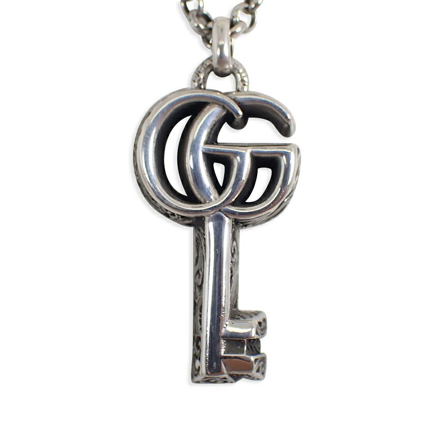Gucci 925 Double Key Arabesque Pendant