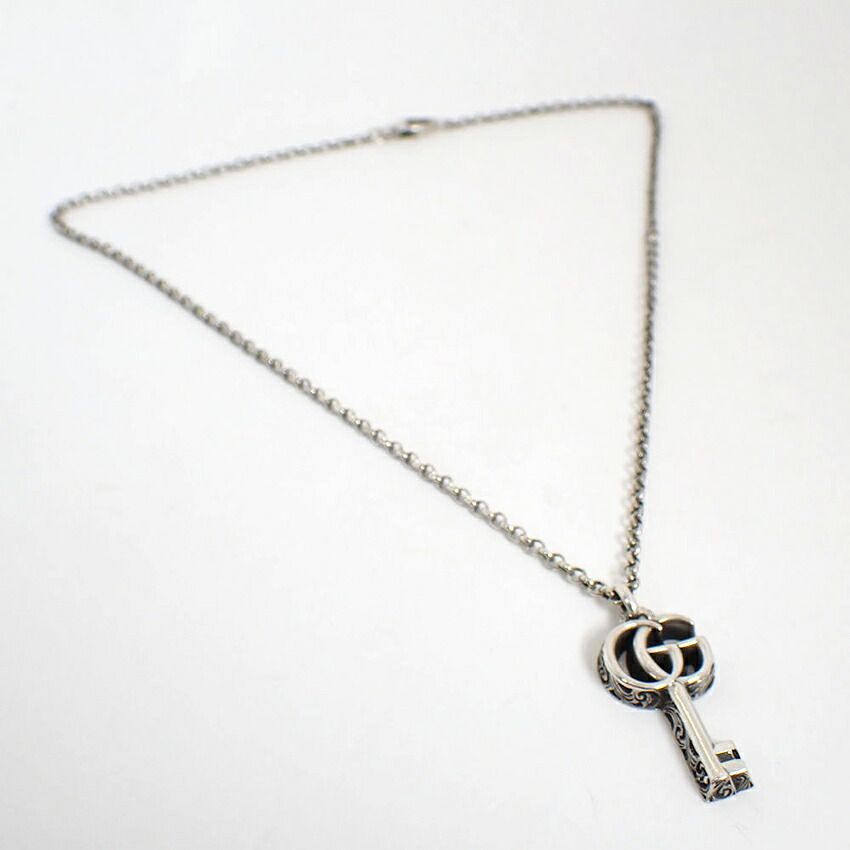 Gucci 925 Double Key Arabesque Pendant — view 3