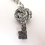 Gucci 925 Double Key Arabesque Pendant — view 5