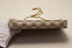 Louis Vuitton Damier Azur Pochette Felicie Chain Wallet Shoulder — view 3