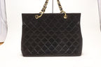 Chanel Lambskin Quilted Chain Tote — view 2