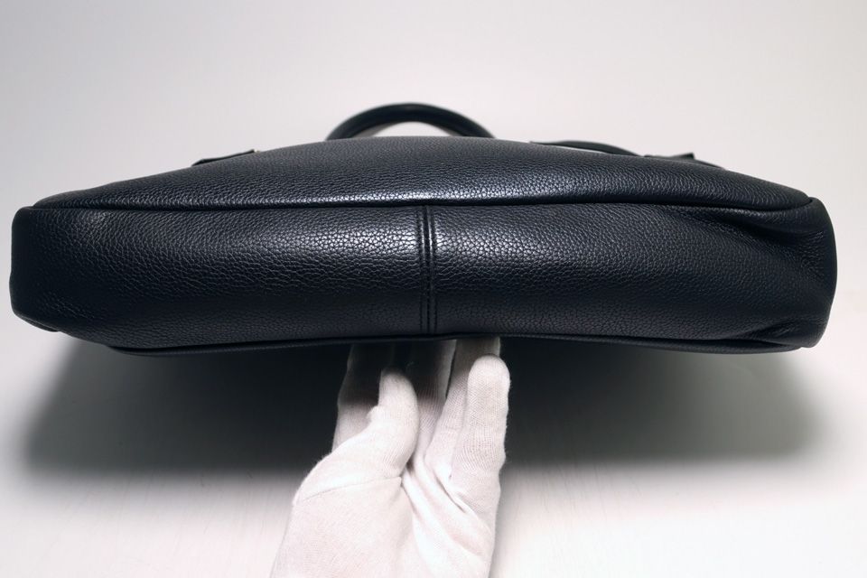 Saint Laurent Leather Briefcase Business — view 3
