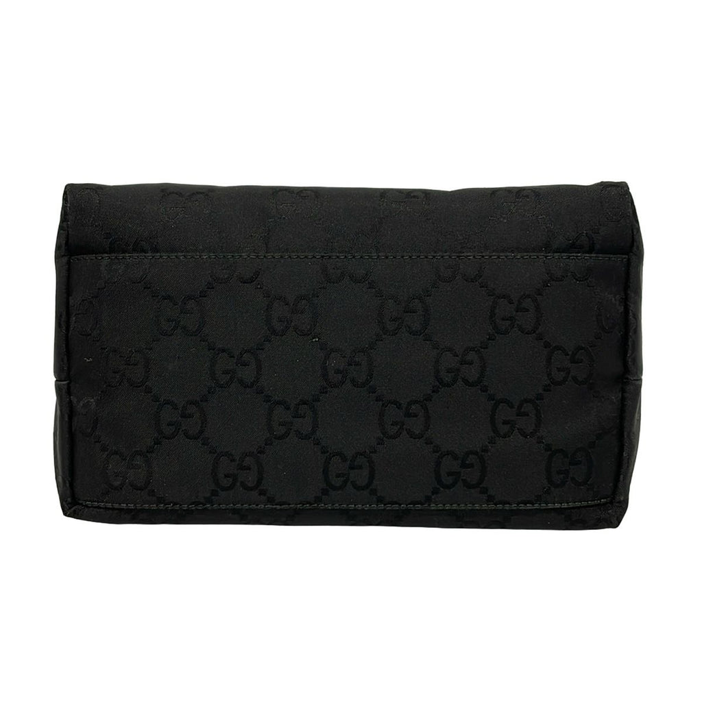 Gucci Shoulder Bag GG Pattern Black Leather — view 5