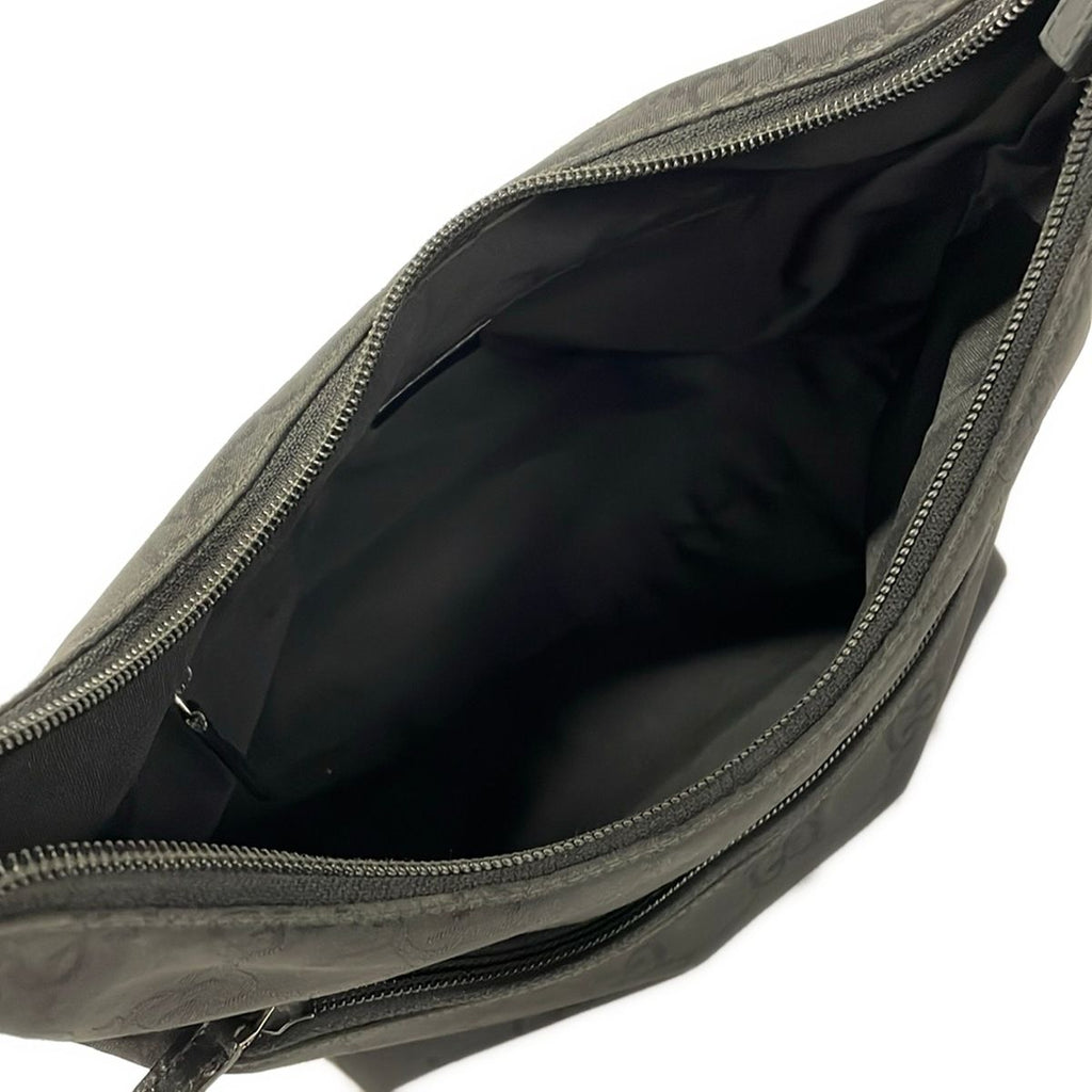 Gucci Shoulder Bag GG Pattern Black Leather — view 7