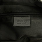 Gucci Shoulder Bag GG Pattern Black Leather — view 9