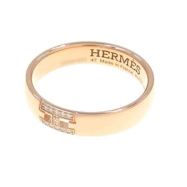 Hermes Everhera Cles Sling Diamond 47 Ring — view 2