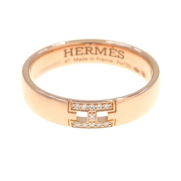 Hermes Everhera Cles Sling Diamond 47 Ring