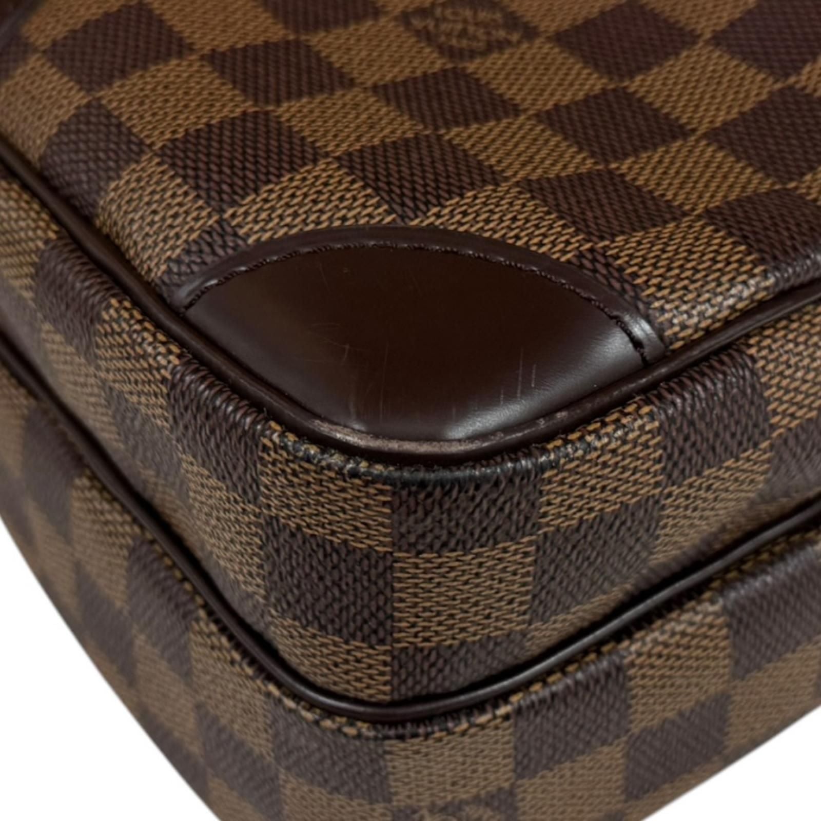 Louis Vuitton Amazon Damier Shoulder Bag Damiercanvas Brown Second — view 7