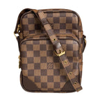 Louis Vuitton Amazon Damier Shoulder Bag Damiercanvas Brown Second