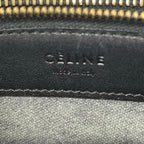 Celine Shoulder Bag Trio Black Crossbody Leather — view 9