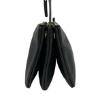 Celine Shoulder Bag Trio Black Crossbody Leather — view 4