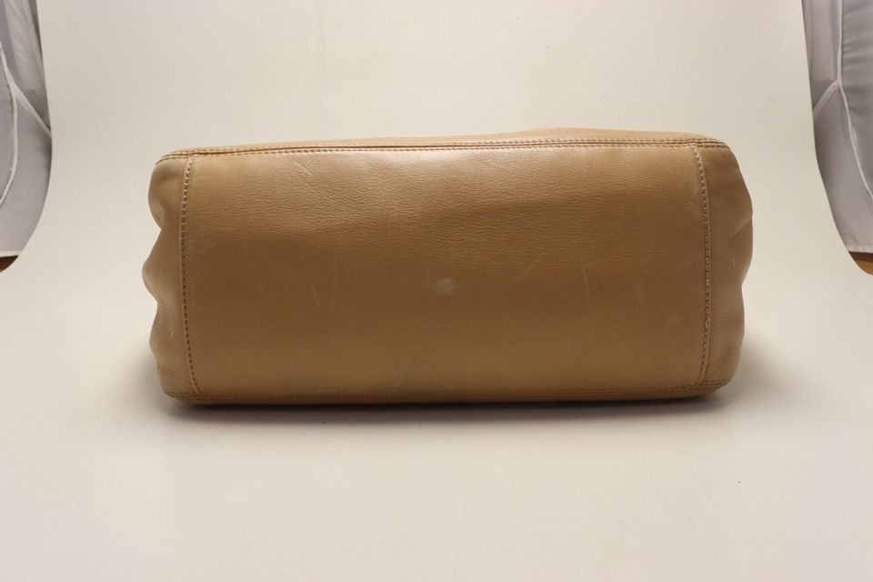 Chanel No 5 CC Logo Leather Tote Shoulder — view 3